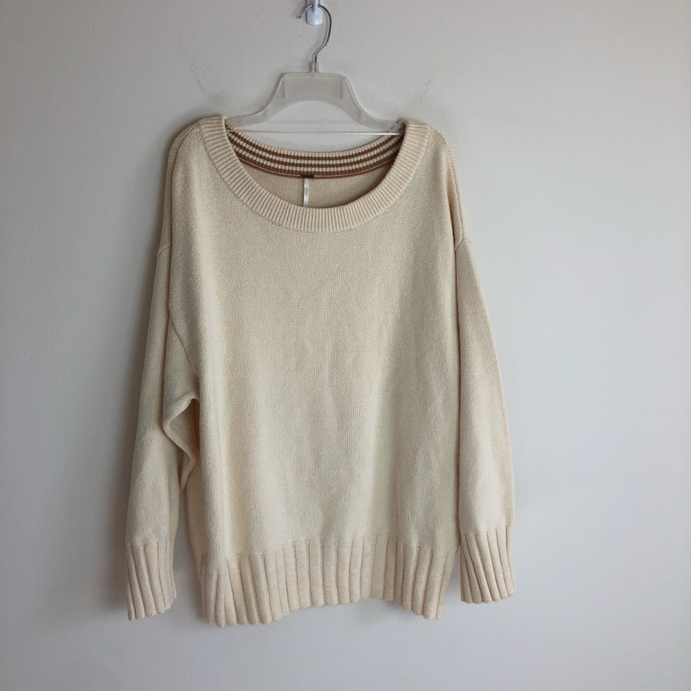 NWT Free People Street Fair Tunic Sweater - Picture 4 of 10